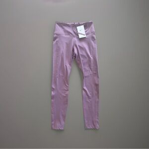 Nike Dri-Fit Women's Mauve Leggings Size Small Gym Yoga Running